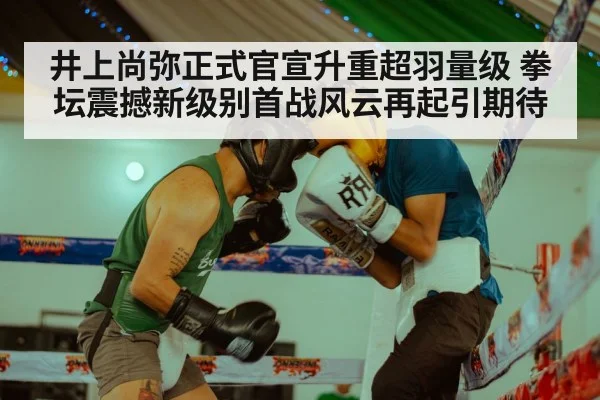 井上尚弥正式官宣升重超羽量级 拳坛震撼新级别首战风云再起引期待